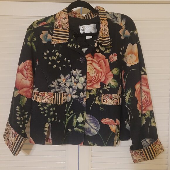 Women's Vintage Jacket By My Boyfriend's Back - Picture 1 of 4